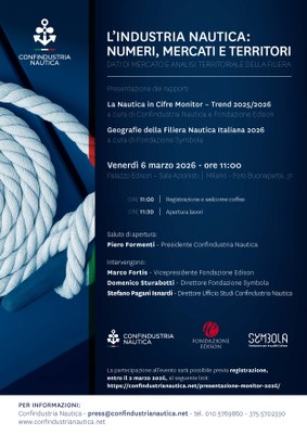 "L'industria nautica, numeri, mercati e territori"