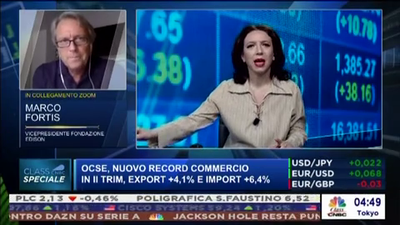 Intervista del professor Fortis alla trasmissione "Speciale Class CNBC" del 24 agosto 2021