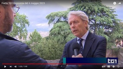 Partecipazione del professor Fortis a TG1 Economia del 4 maggio 2023